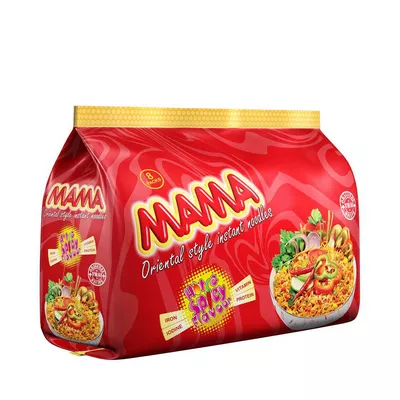 Mama Noodles Hot Spicy 8 Pcs 496gm