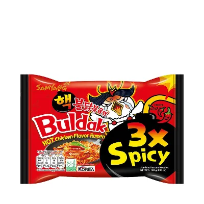 Samyang Hot Chicken Noodles 3x Spicy 140gm