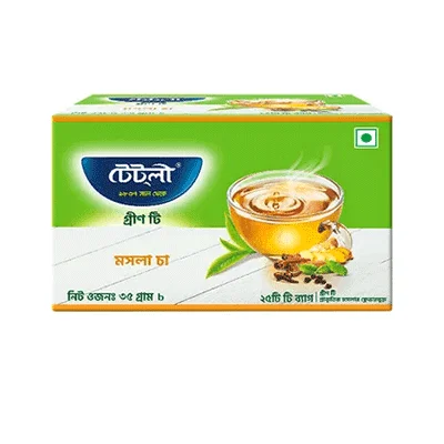 Tetley (green tea bag masala 25pcs) 35gm