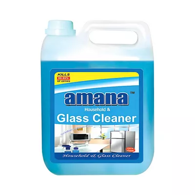Large economy pack for extensive glass and household cleaning.