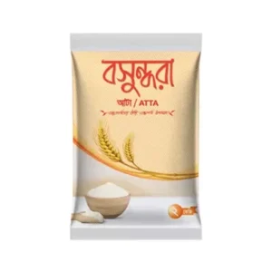 Bashundhara atta flour 2kg trusted brand.