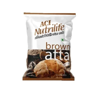 ACI nutrilife brown atta flour 1kg nutritious.