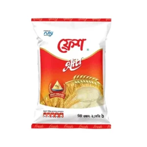Fresh atta flour 2kg large pack.
