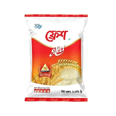 Fresh atta flour 2kg large pack.