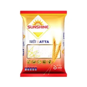 Sunshine atta flour 1kg regular pack.
