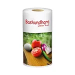 Absorbent kitchen towel roll for cleaning tasks.