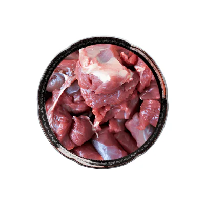 Mixed beef cuts variety.
