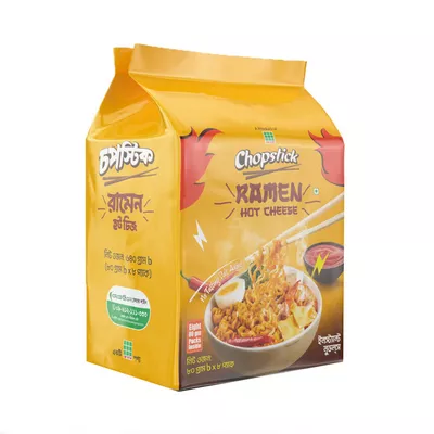 Chopstick Cheese Instant Noodles 8 Pack 640gm cheese flavor.