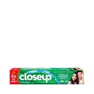 Menthol fresh toothpaste for cooling sensation.