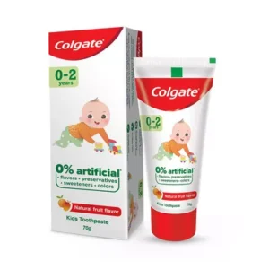 Gentle toothpaste for infants and toddlers.