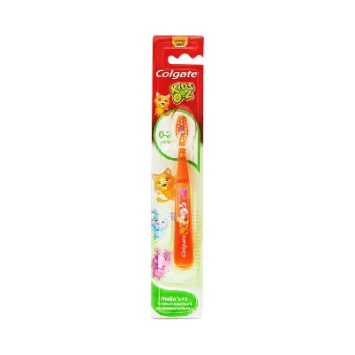 Gentle toothbrush for infants and toddlers.
