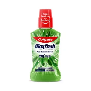Fresh tea mouthwash for natural freshness.