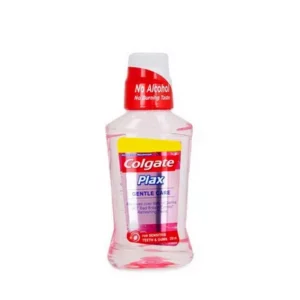 Gentle care mouthwash for sensitive mouths.
