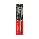 Charcoal-infused zigzag toothbrush for deep cleaning.