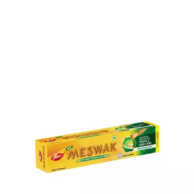 Meswak toothpaste for natural oral hygiene.