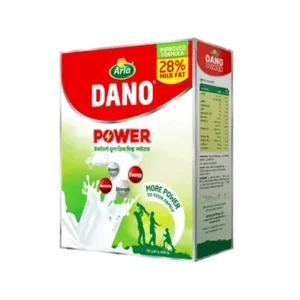 Dano power full cream milk powder box 1kg calcium-rich.