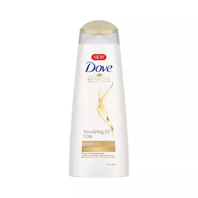 Oil care shampoo for nourished hair.