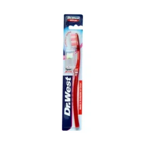 Medium bristle toothbrush for regular cleaning.