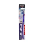 Soft bristle toothbrush for gentle cleaning.