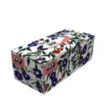 Non-perfumed 2-ply facial tissue for sensitive skin.
