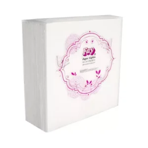 Compact paper napkins for home and travel.