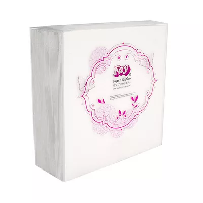 Compact paper napkins for home and travel.