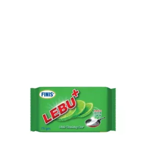 Lebu (lemon) bar dish cleaner.