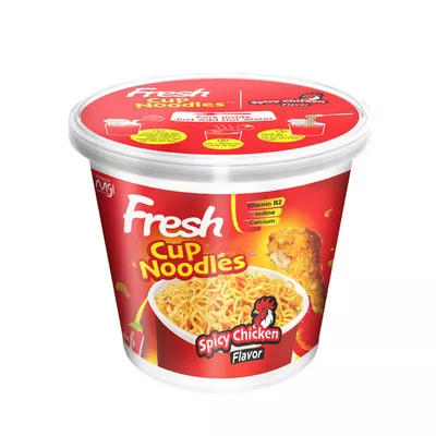 Fresh Cup Noodles Chicken 40gm chicken cup.