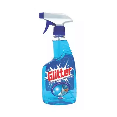 Shine-enhancing glass surface cleaner.