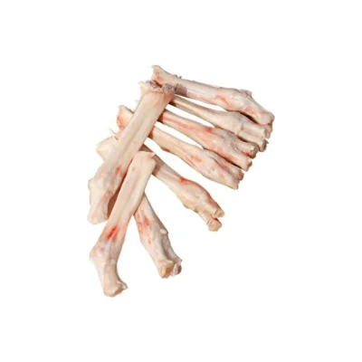 Goat leg meat tender portion.