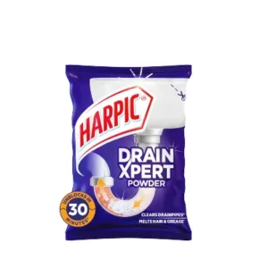 Drain cleaning powder for clog removal.