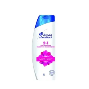 2-in-1 smooth silky for dandruff-free, manageable hair.