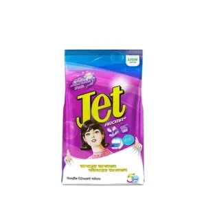 Jet aroma detergent poly pack 200gm fragrant formula.
