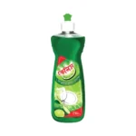 Lime-scented dish cleaner.