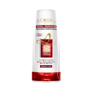 Total repair 5 conditioner for damaged hair.