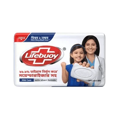 Lifebuoy care soap 150gm gentle formula.