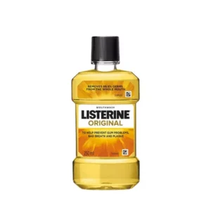 Compact original Listerine mouthwash for daily use.