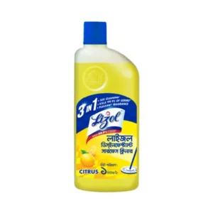 Citrus disinfectant floor cleaner for germ protection.