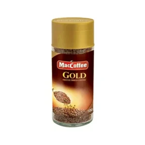 Maccoffee gold jar 100gm premium blend.