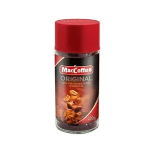 Maccoffee original jar 200gm classic flavor.