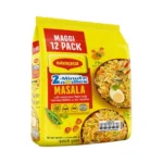 Maggi 2 Minute Instant Noodles 12 Pack assorted flavors.