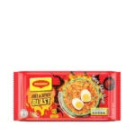 Maggi Spicy Blast Noodles 8 Pack spicy flavor.