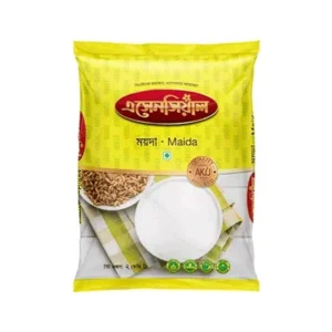 Akij maida flour 2kg economy pack.