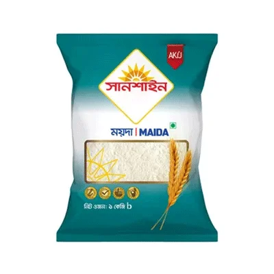 Sunshine maida flour 1kg regular size.