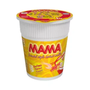 Mama Cup Noodles Shrimp 62gm shrimp cup.