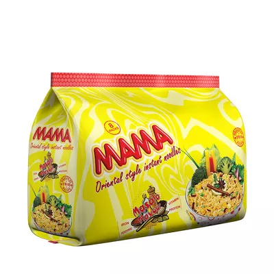 Mama Noodles 8 Pcs 496gm assorted flavors.