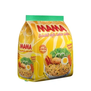 Mama Noodles Chicken 4 Pcs 248gm chicken flavor small pack.