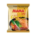 Mama Os Instant Noodles Shrimp 60gm shrimp flavor.