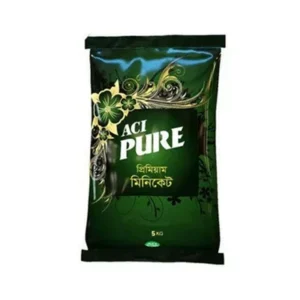 ACI miniket rice 5kg family size.
