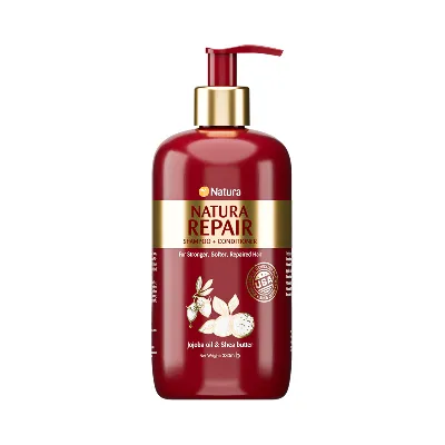 Repair shampoo and conditioner combo.